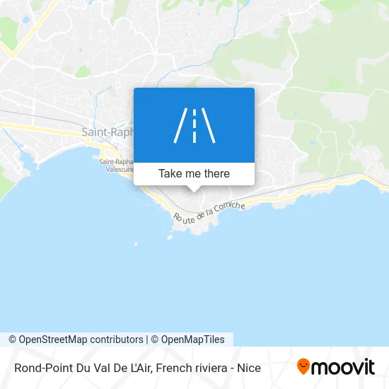 Rond-Point Du Val De L'Air map