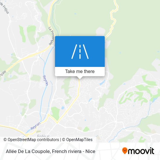 Allée De La Coupole map