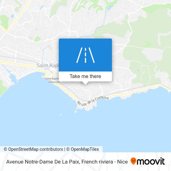 Avenue Notre-Dame De La Paix map