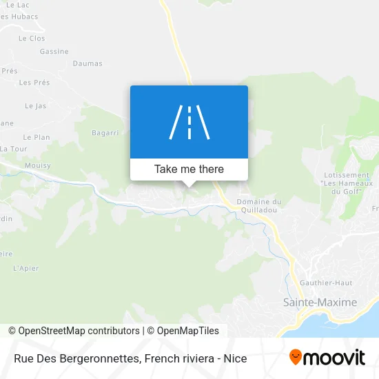 Rue Des Bergeronnettes map