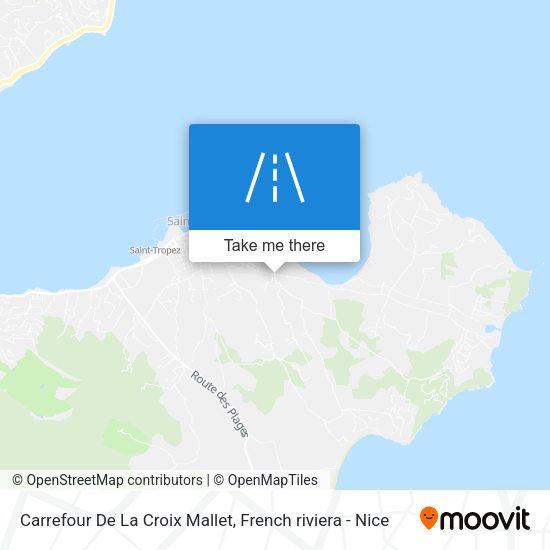 Carrefour De La Croix Mallet map