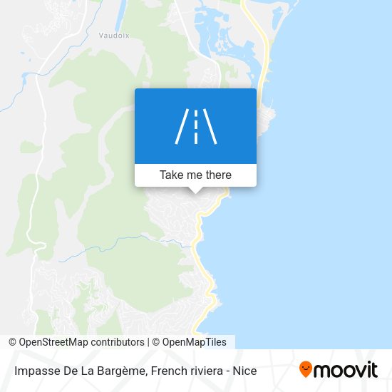Impasse De La Bargème map
