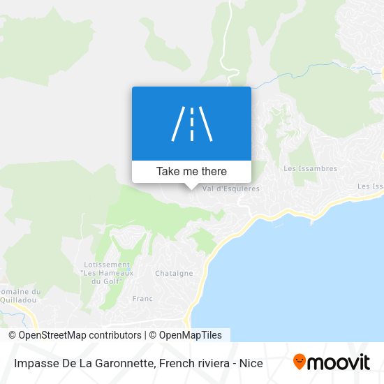 Impasse De La Garonnette map