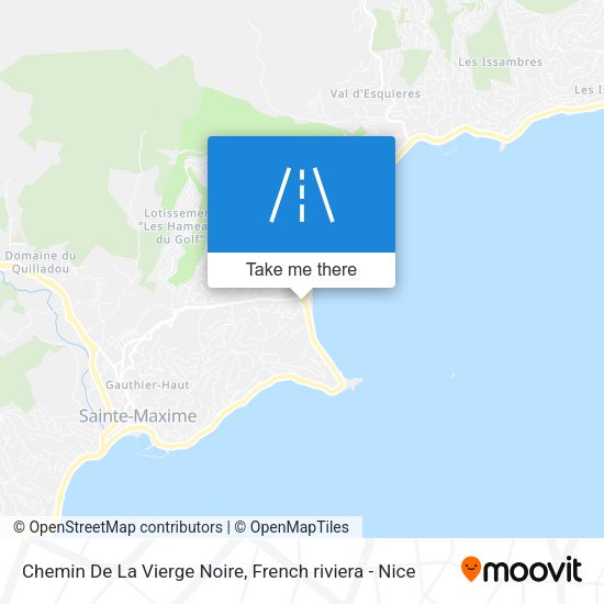 Chemin De La Vierge Noire map