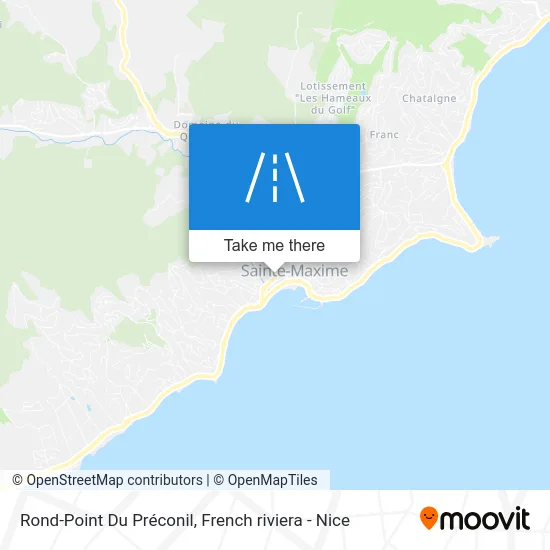 Rond-Point Du Préconil map