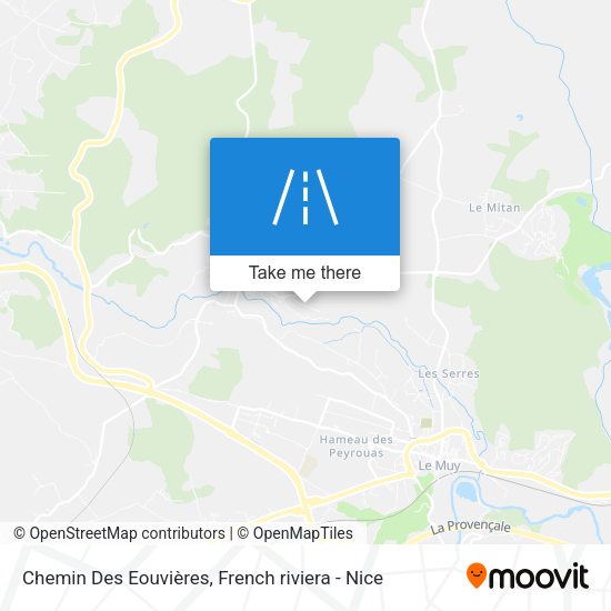 Chemin Des Eouvières map