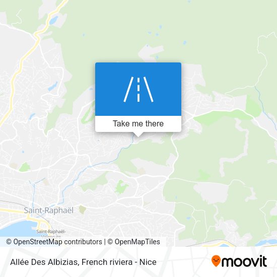 Allée Des Albizias map
