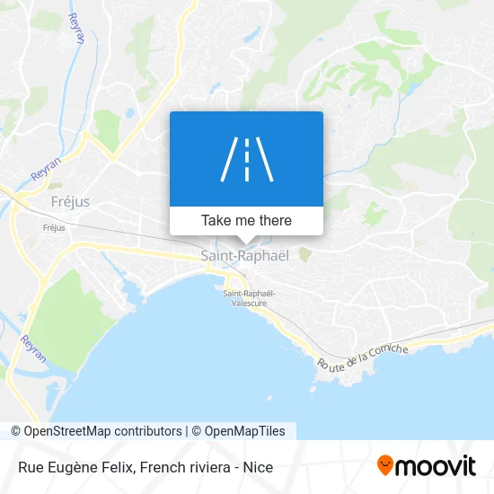 Rue Eugène Felix map