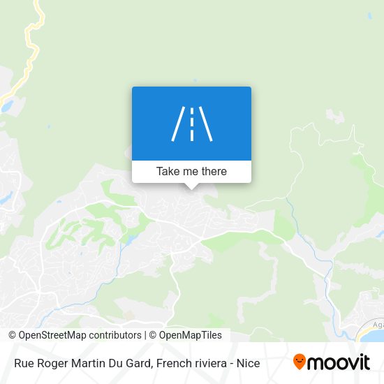 Rue Roger Martin Du Gard map