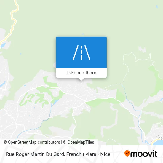 Rue Roger Martin Du Gard map