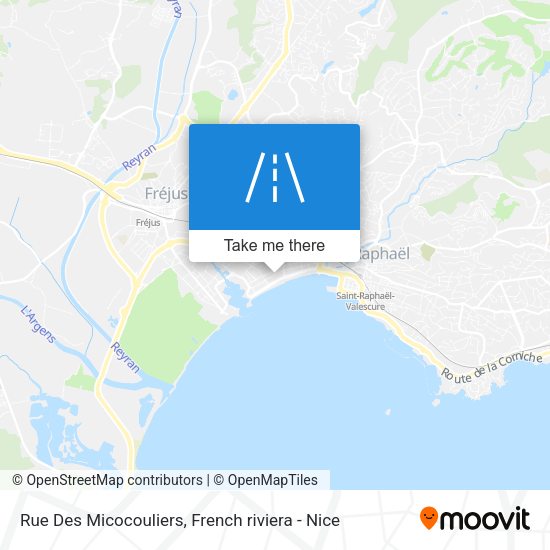 Rue Des Micocouliers map