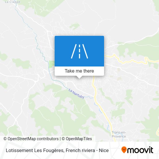 Lotissement Les Fougères map