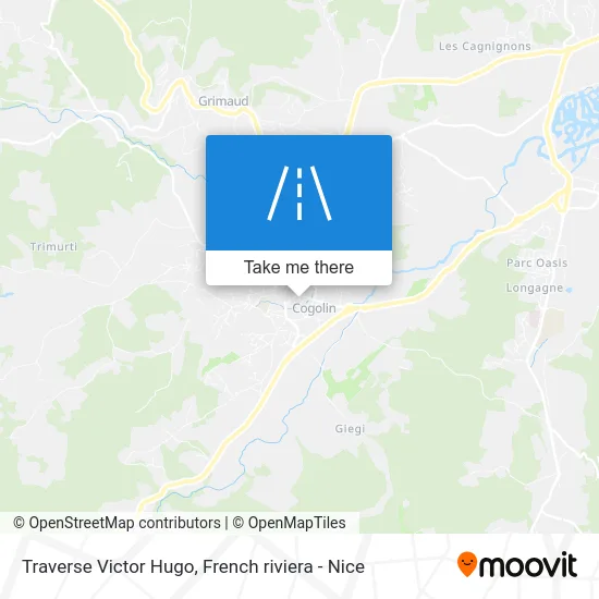 Traverse Victor Hugo map