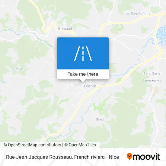 Rue Jean-Jacques Rousseau map