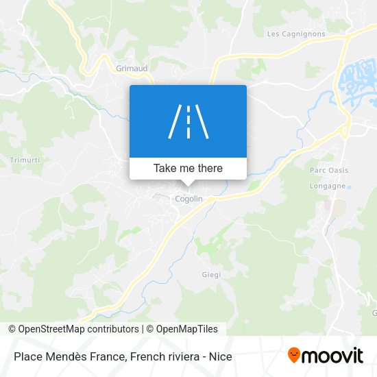 Place Mendès France map