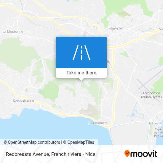 Avenue Des Rouges-Gorges map