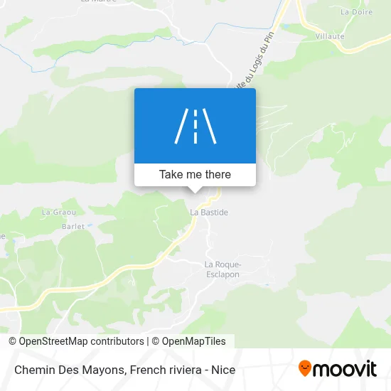 Chemin Des Mayons map