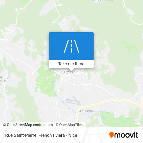 Rue Saint-Pierre map