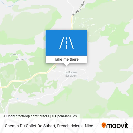 Chemin Du Collet De Subert map
