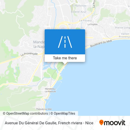 Avenue Du Général De Gaulle map