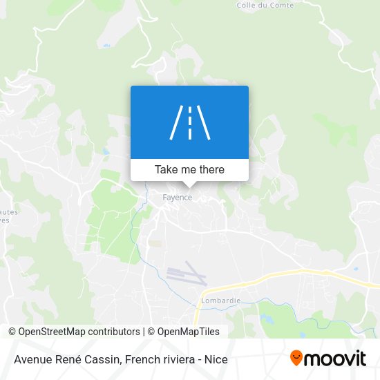 Avenue René Cassin map