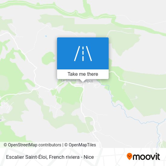 Escalier Saint-Éloi map