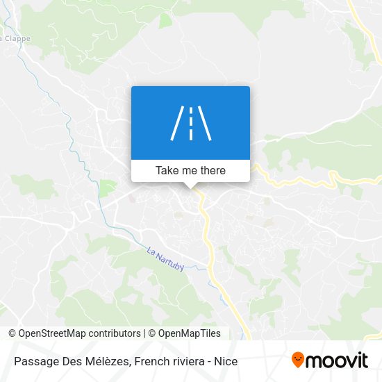 Passage Des Mélèzes map