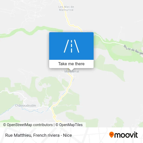 Rue Matthieu map