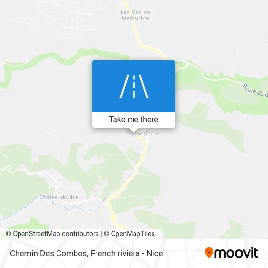 Chemin Des Combes map