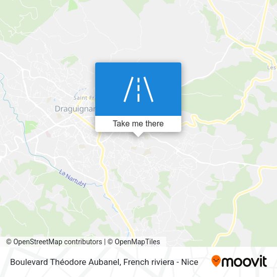 Boulevard Théodore Aubanel map