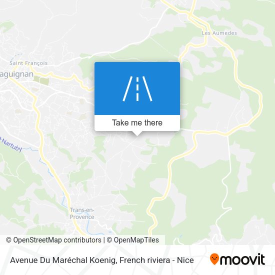 Avenue Du Maréchal Koenig map