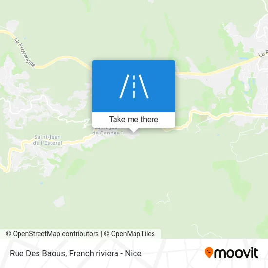 Rue Des Baous map