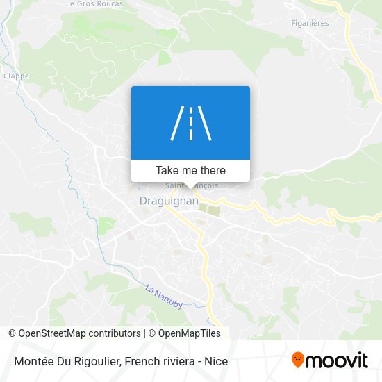 Montée Du Rigoulier map