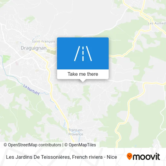 Les Jardins De Teissonières map