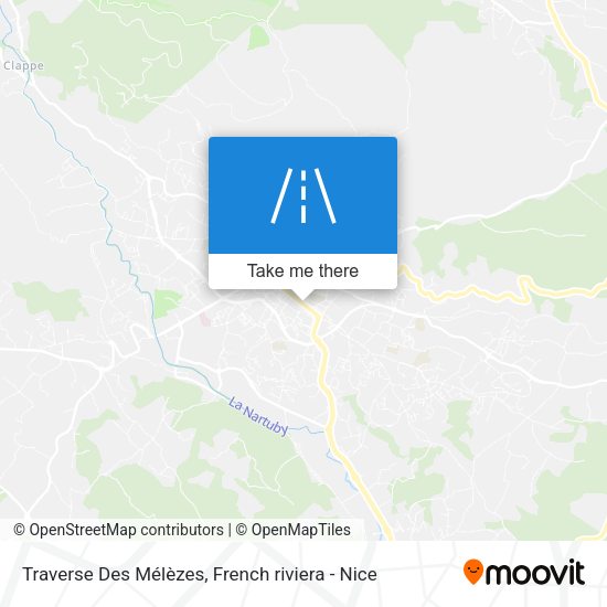 Traverse Des Mélèzes map