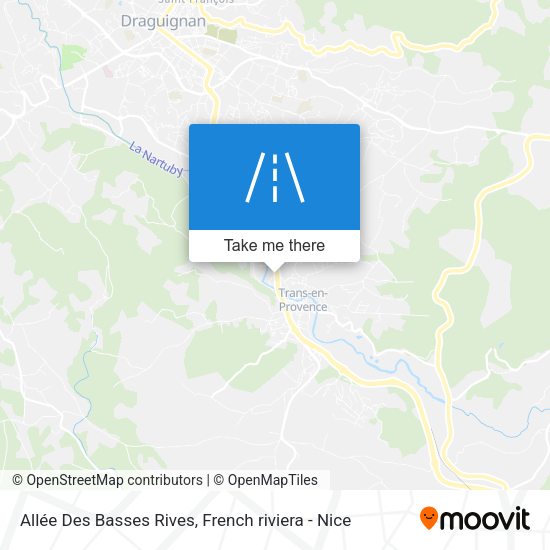 Allée Des Basses Rives map