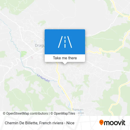 Chemin De Billette map