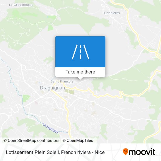 Lotissement Plein Soleil map