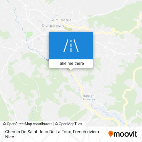 Chemin De Saint-Jean De La Foux map