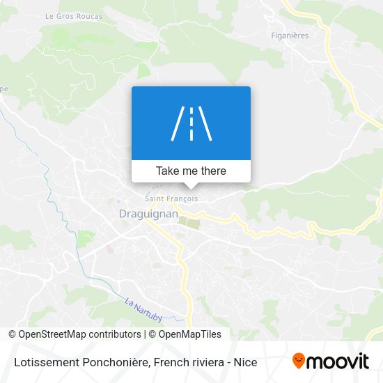 Lotissement Ponchonière map