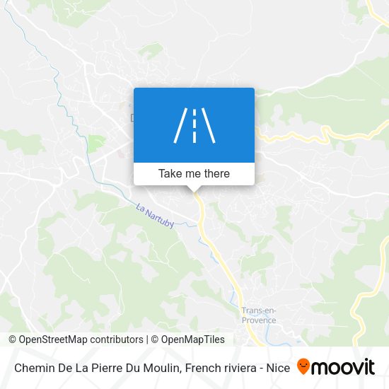 Chemin De La Pierre Du Moulin map