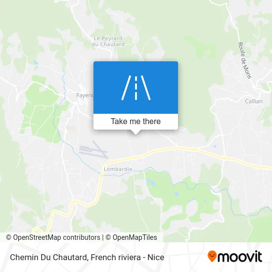 Chemin Du Chautard map