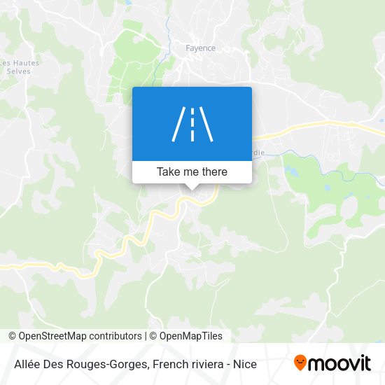Allée Des Rouges-Gorges map