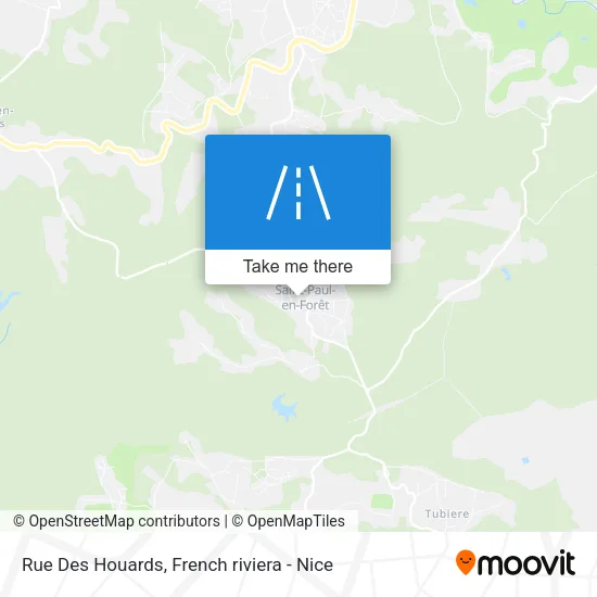 Rue Des Houards map