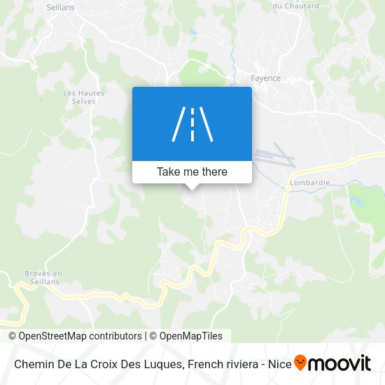 Chemin De La Croix Des Luques map