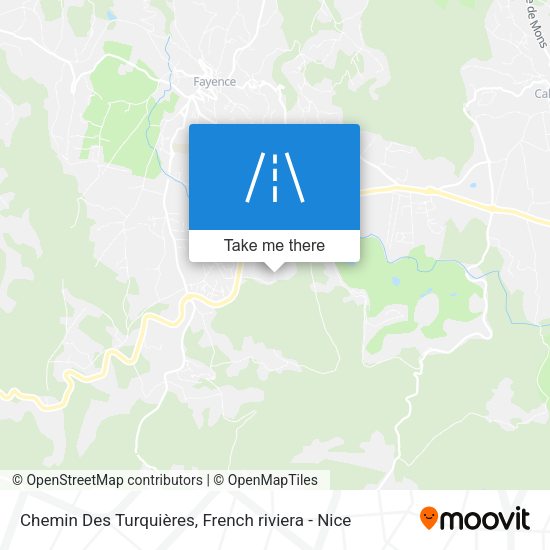 Chemin Des Turquières map