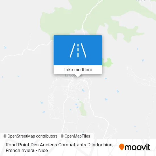 Rond-Point Des Anciens Combattants D'Indochine map