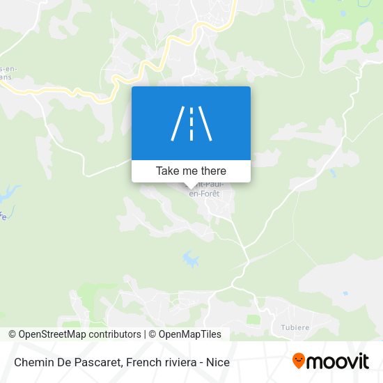 Chemin De Pascaret map