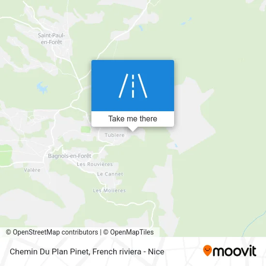 Chemin Du Plan Pinet map