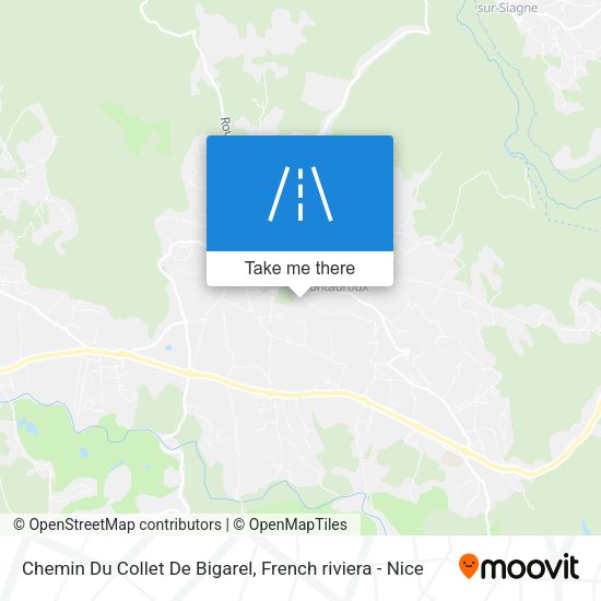 Chemin Du Collet De Bigarel map